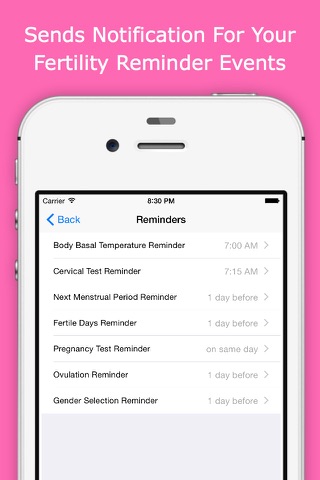 Period Tracker App screenshot 4