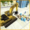 Real Hydraulic Excavator Simulator - Real Crane Operator & Sand Excavator Game