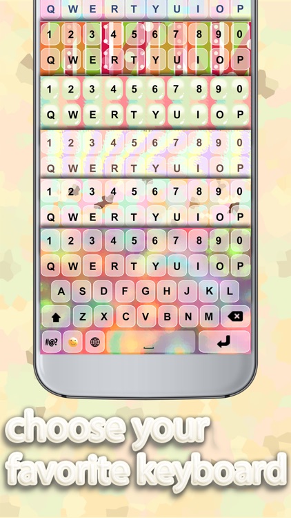 Best Free Pastel Color Keyboard – Design and Custom.ize Brand New Fashionable iPhone Look