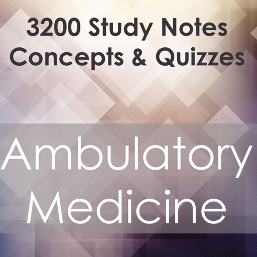 Ambulatory Medicine Test Bank – Full Exam Review : 3200 Flashcards Quizzes & Notes icon