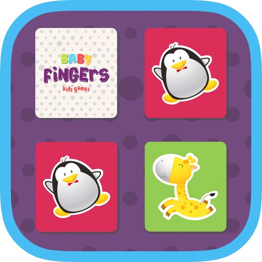 Baby Fingers Memory Cards Icon