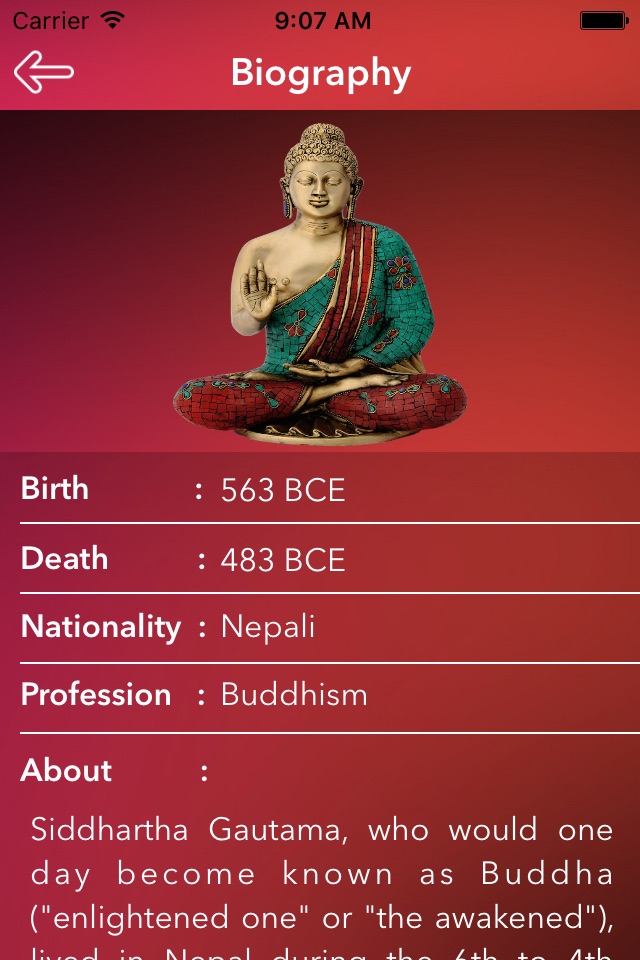 Gautama Buddha - Powers of the man screenshot 2