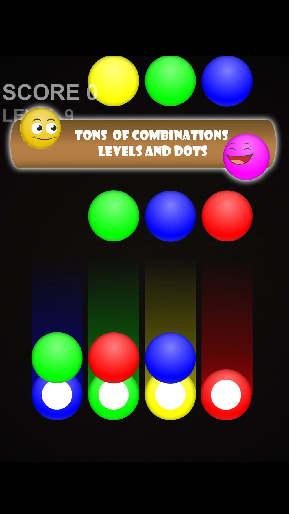 Color Swipe Dots Switch The Circle Color To Match The Dot Colors Addictive Free Puzzle Game With Tons Of Levels And Styles For Iphone Free Download Color Swipe Dots