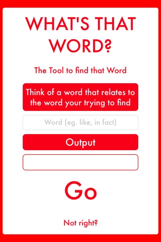 What's That Word? - The Tool to find that Word(s) screenshot 2