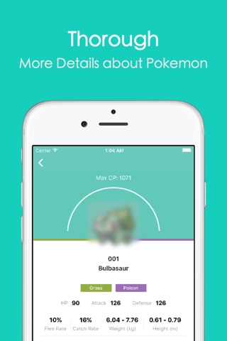 Pokedex for Pokemon Go - Free Pokedex for trainer screenshot 2