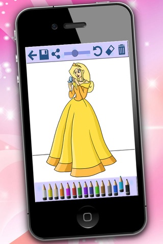 Paint Princesses for girls - Premium screenshot 3