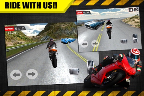 Motorbike Rider Simulator 3D screenshot 4