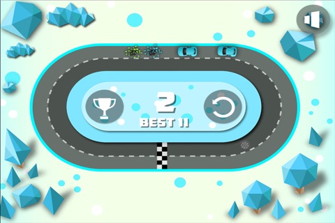 Zero Colisian - Super Car Racer Game screenshot 2