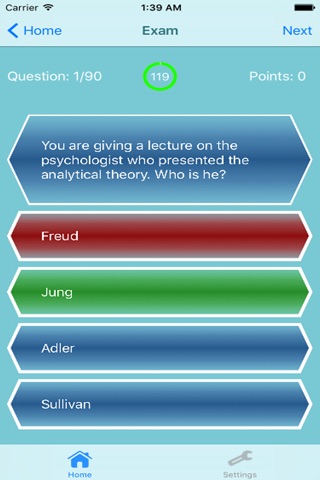 Examination for Professional Practice in Psychology 400 Questions screenshot 4