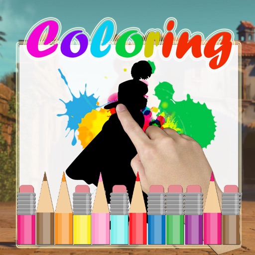 Coloring Book for Kids Puss in Boots Version iOS App