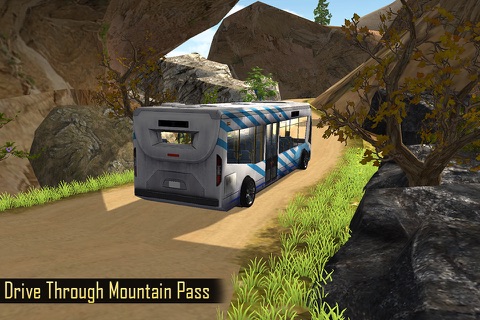 Off Road Tourist Bus Driving 3D screenshot 4