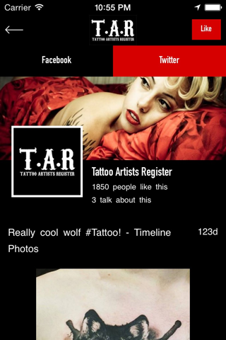 Tattoo Artists Register screenshot 4