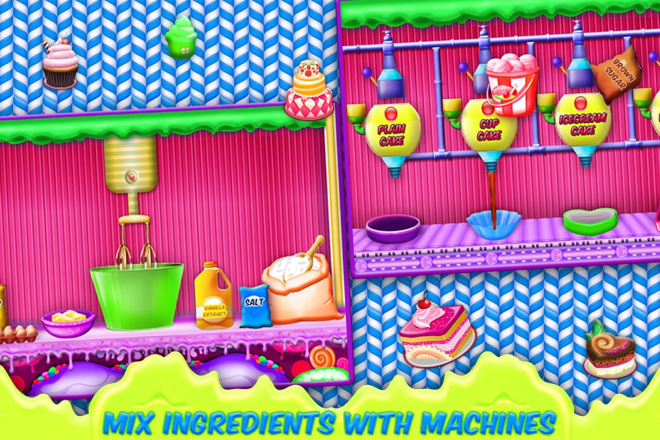 Dessert Sweet Ice Cream Cake, Cupcake & Brownie Maker - Cooking Games For Girls & Kids screenshot 4