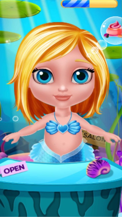 Beautiful mermaid salon:Make Up Games for girls