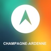 Champagne-Ardenne, France Offline GPS : Car Navigation