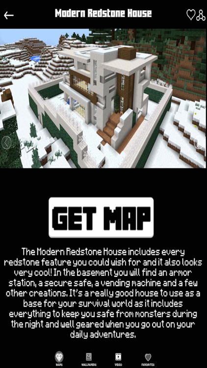 RedStone Edition MAPS for MINECRAFT PE ( Pocket Edition ) - Download the Best Red Stone Map ( Free ) screenshot-3