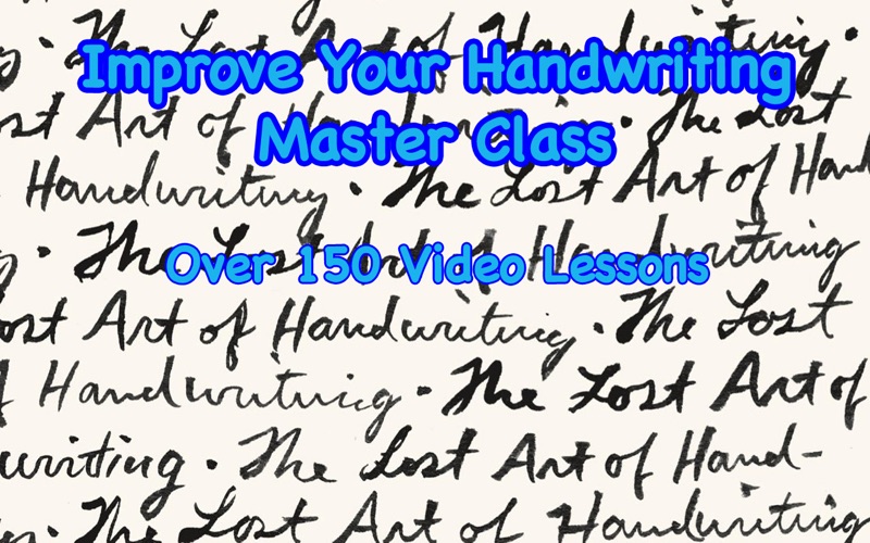 Hand Writing Master Class thumbnail 1