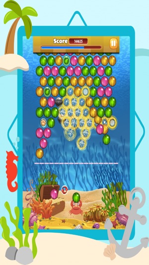 Word Bubbles Ocean Crush - A Unique Free Puzzle Game(圖1)-速報App