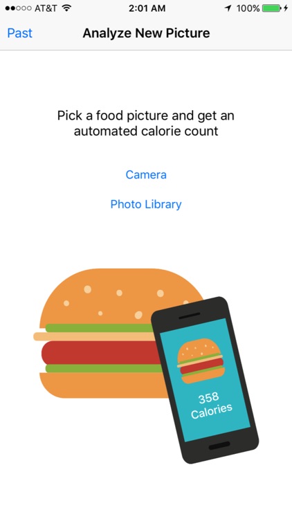 Food Calorie Counter - Automatically guess the calorie count in your food screenshot-0