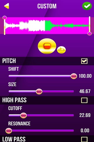 Voice Changer Deluxe - Cool Speech Recorder with High Quality Sound Effects & Ringtone Maker screenshot 3