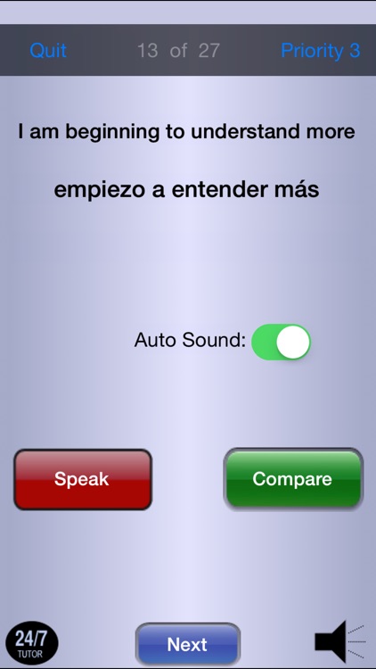 Spanish Phrases 24/7 Language Learning screenshot-4