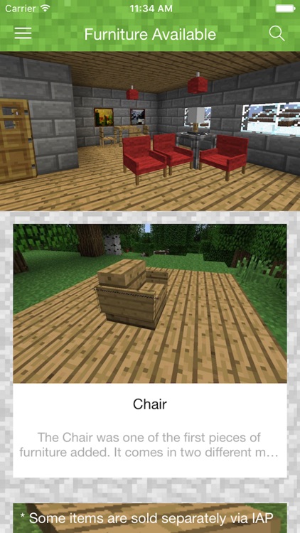 FURNITURE MODS for Minecraft PC - The Best Pocket Wiki & Tools for MCPC Edition screenshot-3