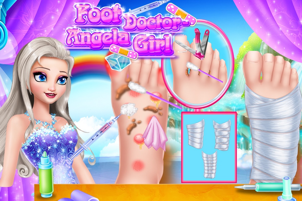 Foot Doctor - Angela Princess － Girl Nail screenshot 2