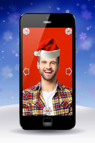 Christmas Photo Montage – Face Morph With Santa Costume Edit.or & Holiday Sticker.s screenshot 2