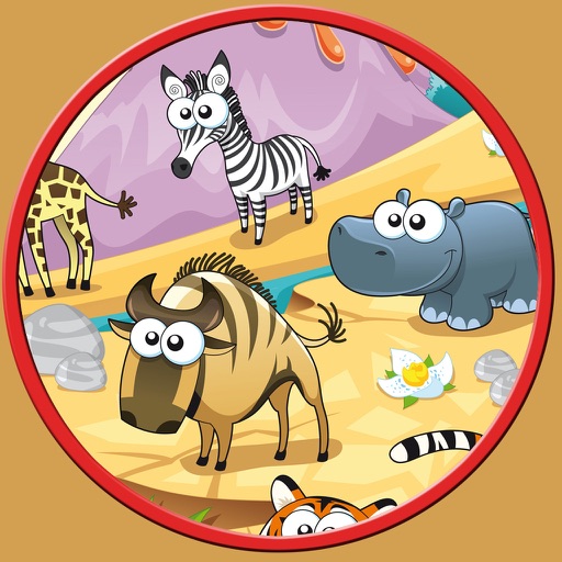 kids love jungle animals - no ads icon