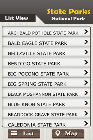 Pennsylvania State Parks & National Park Guide screenshot 3