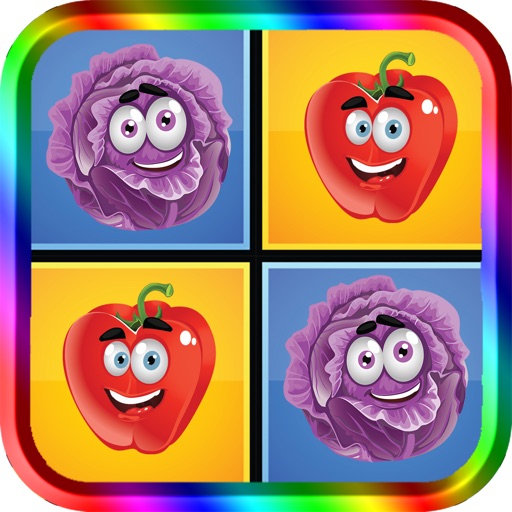 Fruits Match Game For Kids Icon