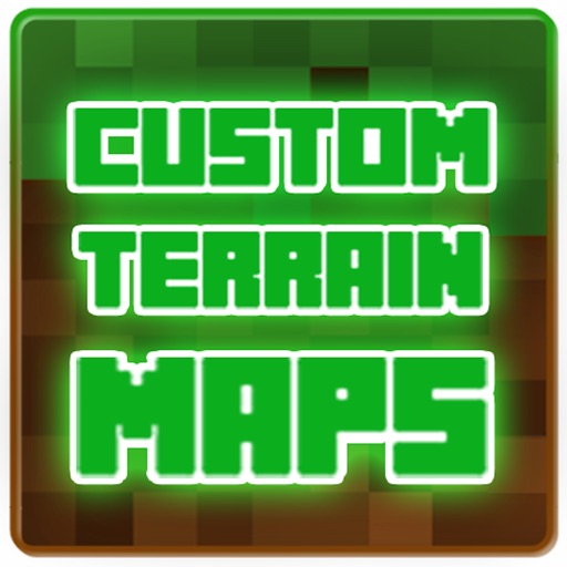 MAPS for MINECRAFT PE ( Pocket Edition ) - Download Custom Terrain Map Now ( Free ) icon