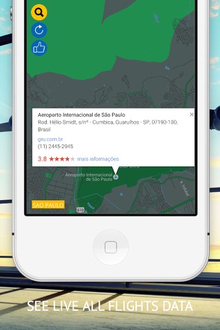 Air BR : Live flight Status & Radar for Avianca Brasil, TAM Linhas and GOL Airlines screenshot 3