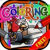 Coloring Book : Kids Learning & Painting  Pictures on Angry Bird Edition Free
