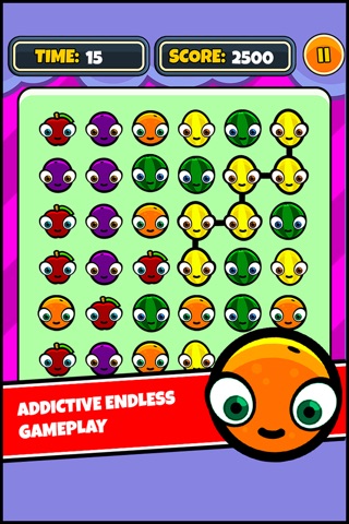 Fruit Smash! Puzzle Match Game FREE screenshot 2