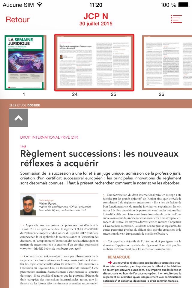 Lexis Kiosque screenshot 3