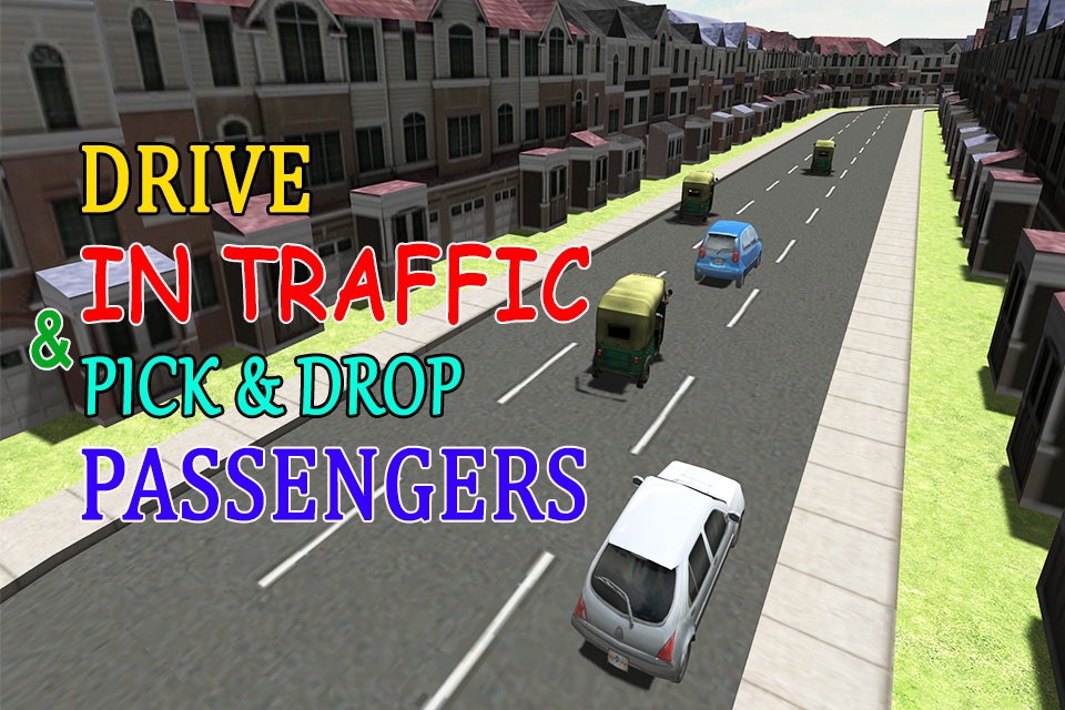 Tuk Tuk Simulator – Extreme driving & parking simulator game screenshot 2