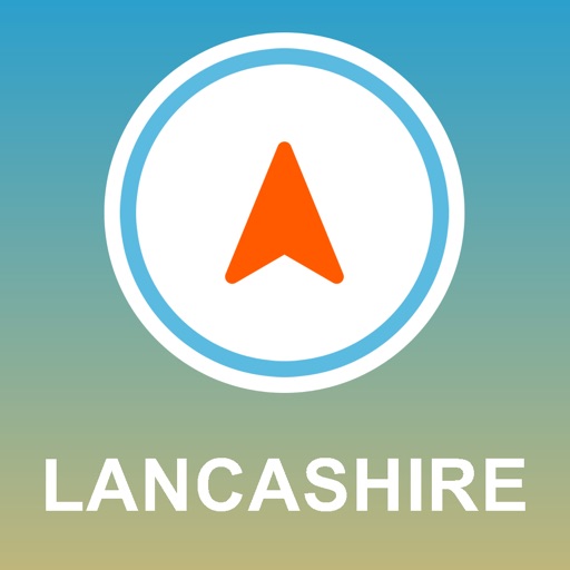 Lancashire, UK GPS - Offline Car Navigation