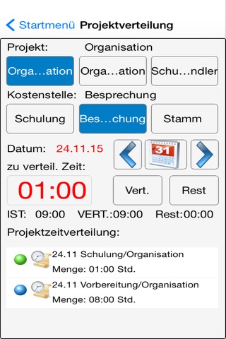 ePusmobil-Zeiterfassung screenshot 3
