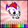 Coloring Monsters Games For Kids