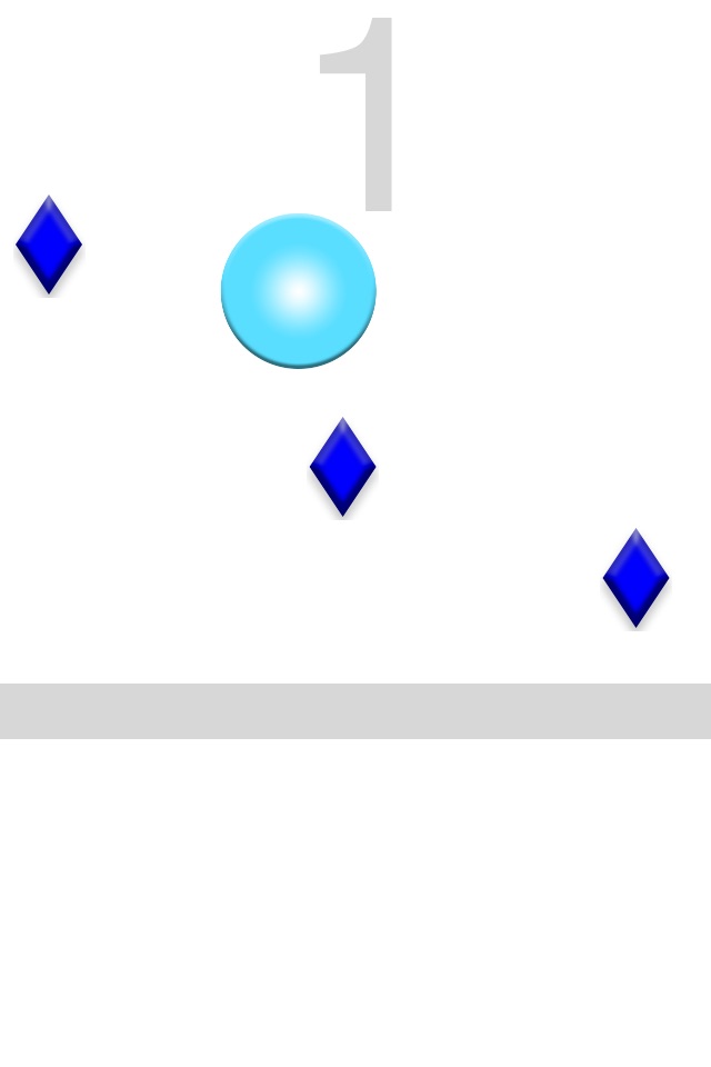 Bouncing Blue Ball screenshot 2