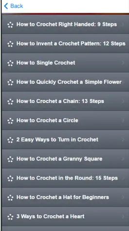 Game screenshot Basic Crochet Stitches - How to Crochet apk