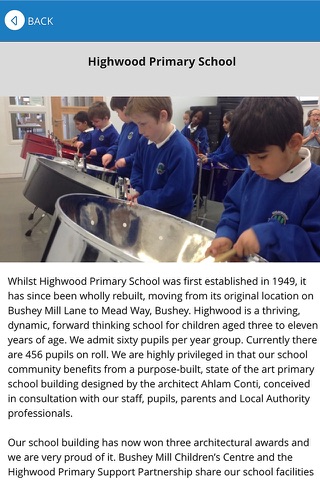 Highwood Primary School UK screenshot 2