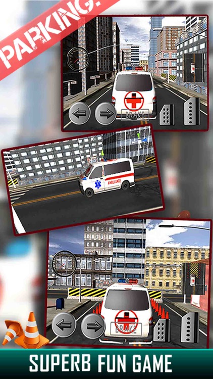 911 Emergency Ambulance Rescue Operation - Patients City Hospital Delivery Sim screenshot-4