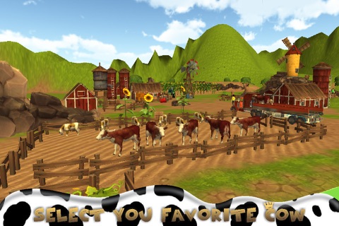 VR Angry Cow Farm Simulator screenshot 3