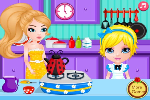 Baby Princess Tea Party screenshot 2