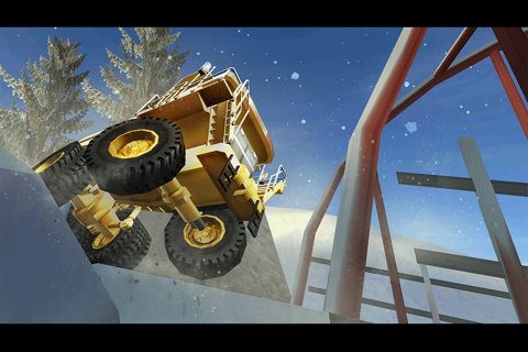 Mountain Mining Ice Road Truck screenshot 2