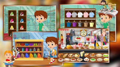 How to cancel & delete Supermarket Boy School Shopping - Learn to buy uniform, lunchbox & shoes in crazy Super market from iphone & ipad 2