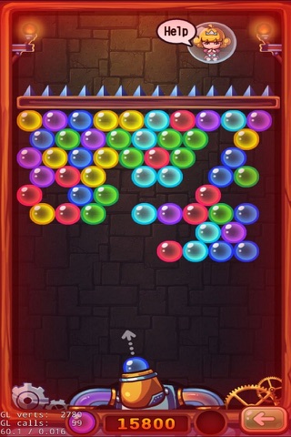 BubblePrincessRescue-泡泡龙A free bubble popping game screenshot 2