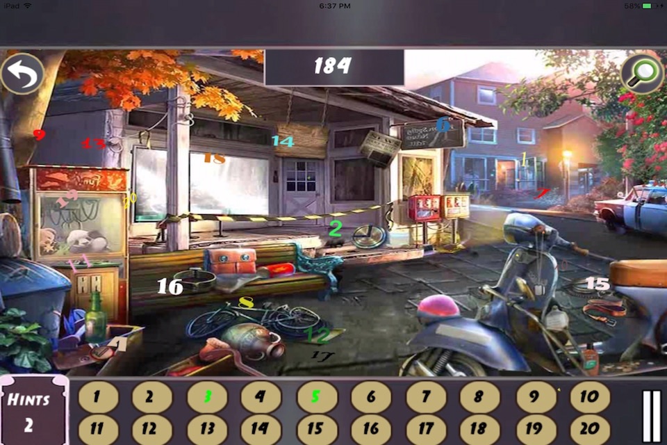 Free Hidden Objects:Crime Case Numbers screenshot 4